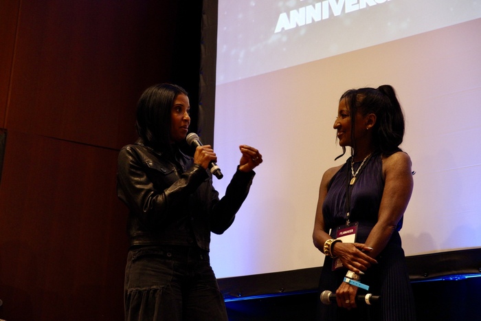 Photos: Renée Elise Goldsberry Attends Athena Film Festival for SATISFIED Screening Image