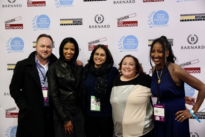 Photos: Renée Elise Goldsberry Attends Athena Film Festival for SATISFIED Screening Image