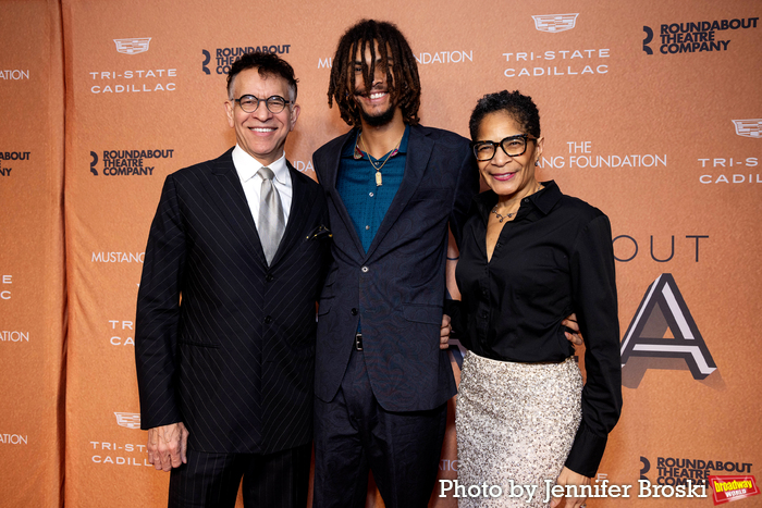 Brian Stokes Mitchell, Ellington Stokes Mitchell, Allyson Tucker Photo