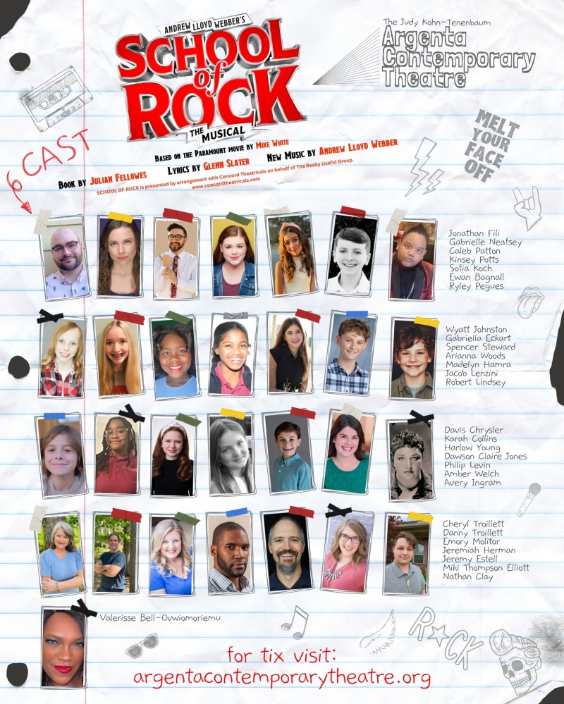 Review: SCHOOL OF ROCK THE MUSICAL at Argenta Contemporary Theatre  Image