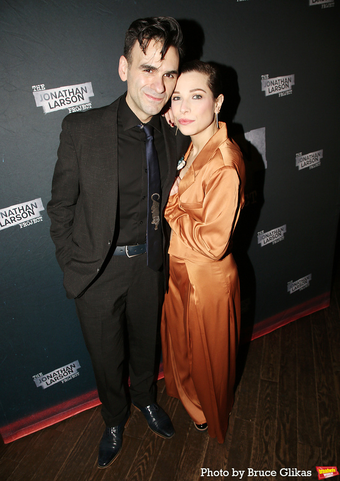 Joe Iconis and Lauren Marcus at 