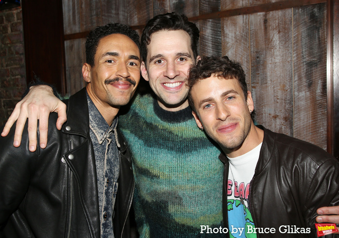 Kyle Beltran, Adam Chanler-Berat and Danny Kornfeld Photo