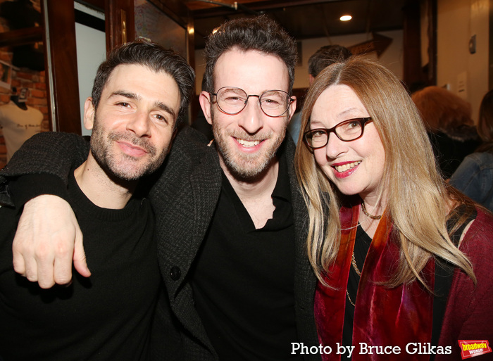 Adam Kamtor, Nick Blaemire and Victoria Leacock Hoffman at 