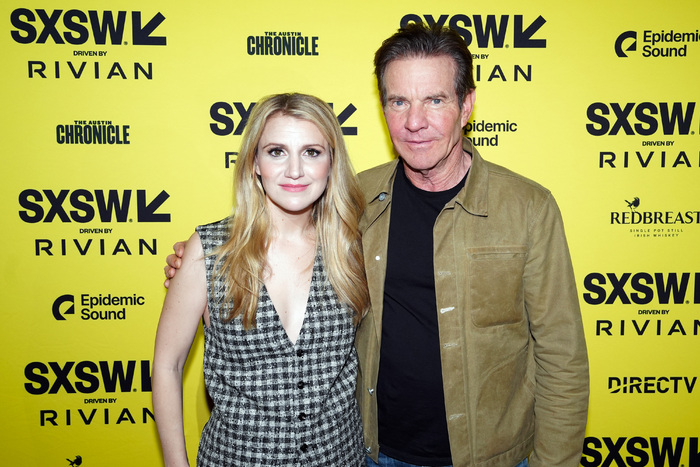 Annaleigh Ashford and Dennis Quaid  at 