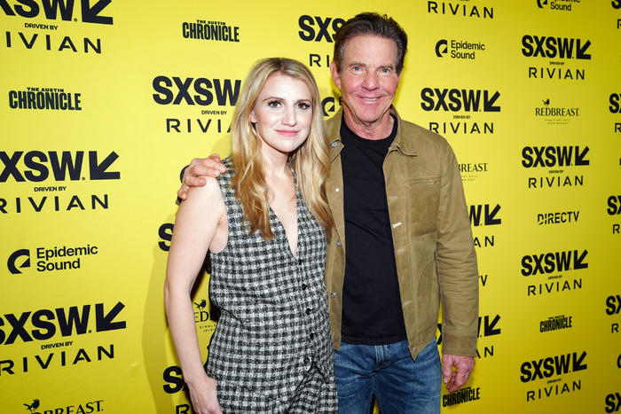 Annaleigh Ashford and Dennis Quaid  at 