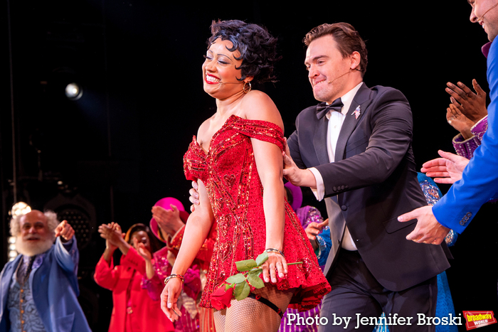 Jasmine Amy Rogers, Erich Bergen Photo