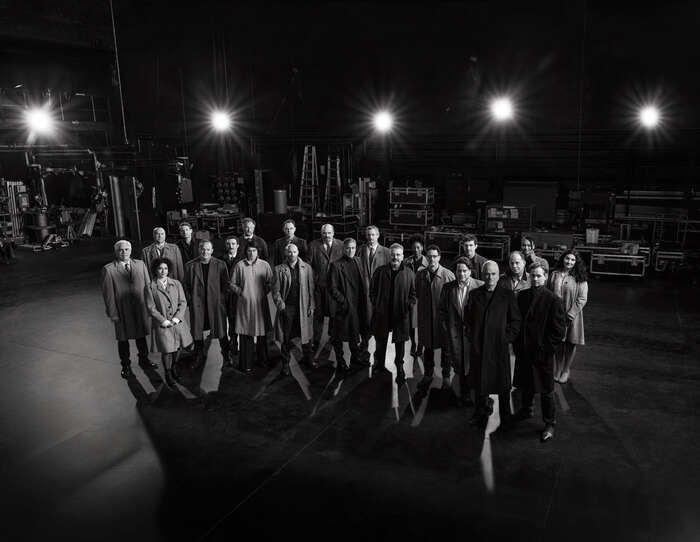 Photo: George Clooney and More in GOOD NIGHT, AND GOOD LUCK Cast Portrait Image