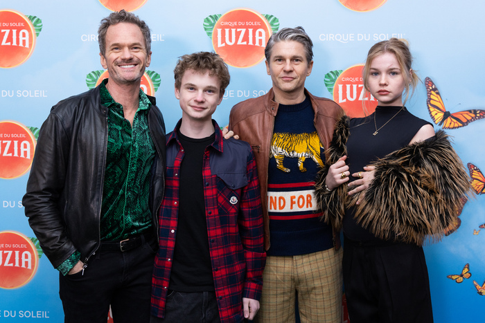 Neil Patrick Harris, David Burtka and family at 