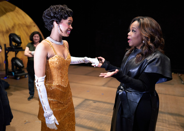 Photos: GYPSY Welcomes Oprah Winfrey For A Backstage Visit  Image