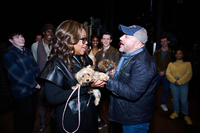 Photos: GYPSY Welcomes Oprah Winfrey For A Backstage Visit  Image