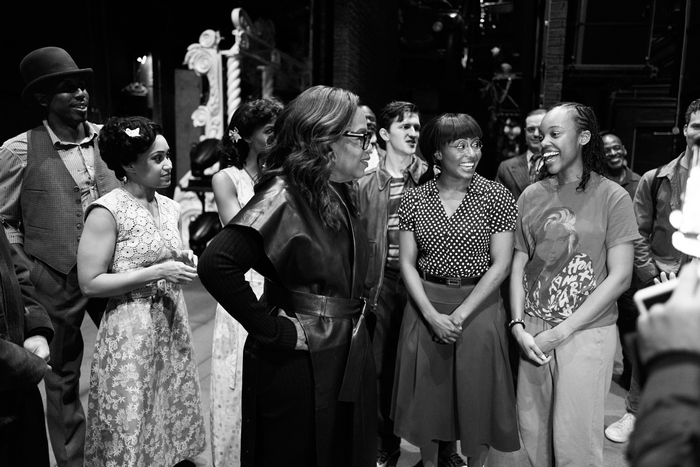 Photos: GYPSY Welcomes Oprah Winfrey For A Backstage Visit  Image