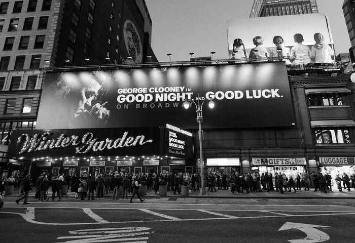 Photos/Video: GOOD NIGHT, AND GOOD LUCK Begins Previews On Broadway Image