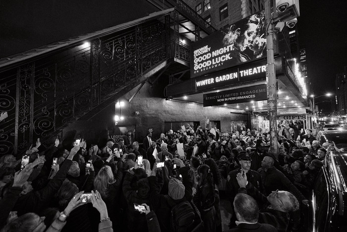 Photos/Video: GOOD NIGHT, AND GOOD LUCK Begins Previews On Broadway Image