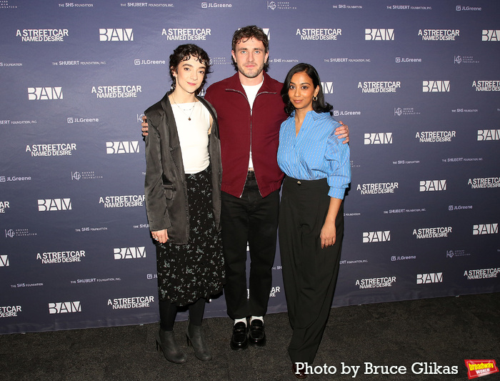 Patsy Ferran, Paul Mescal and Anjana Vasan Photo