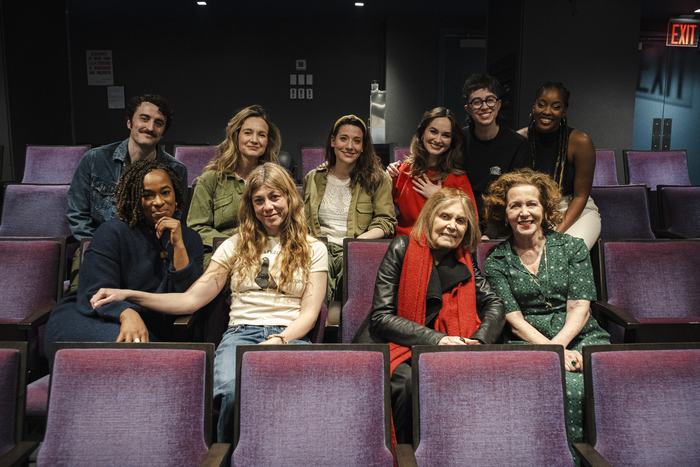 Photos: Gloria Steinem Stops By LIBERATION Off-Broadway Image