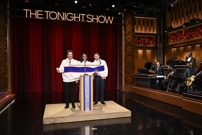 THE TONIGHT SHOW STARRING JIMMY FALLON -- Episode 2108 -- Pictured: (l-r) on Thursday Photo