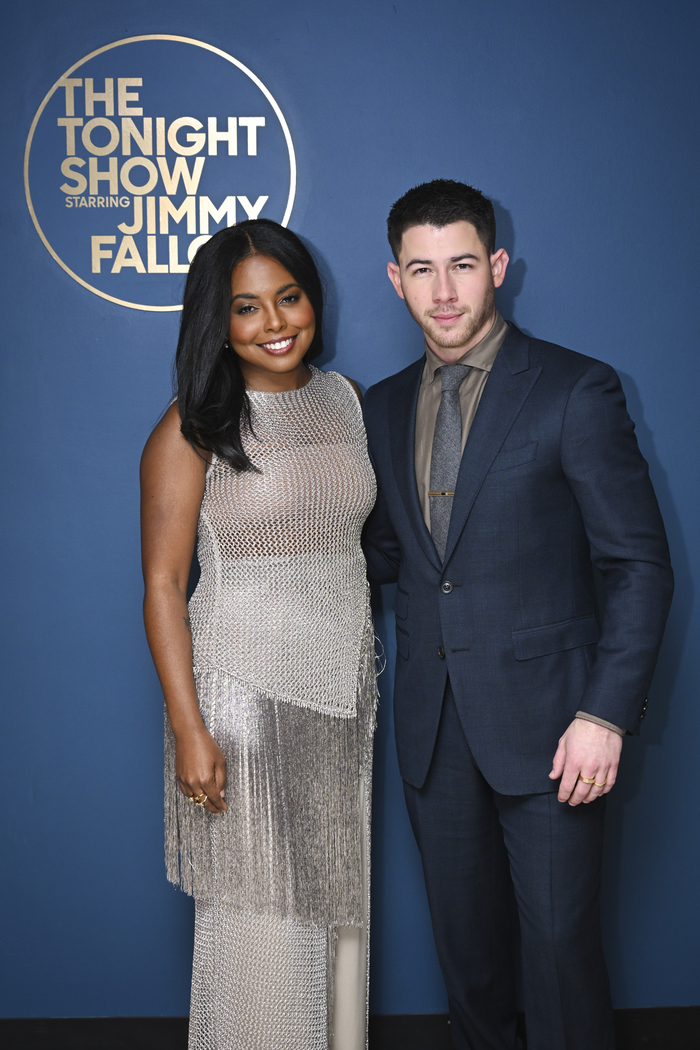 Photo Exclusive: THE LAST 5 YEARS Stars Nick Jonas and Adrienne Warren Stop By THE TONIGHT SHOW  Image