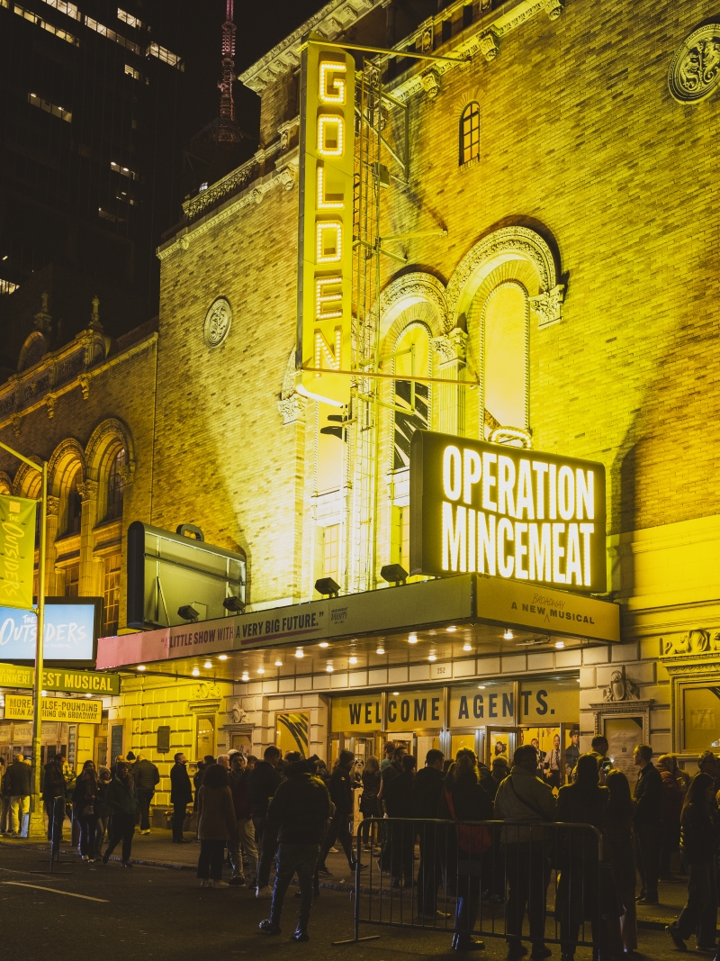 Photo/Video: OPERATION MINCEMEAT Marquee Lit Following Tariff Delay Image