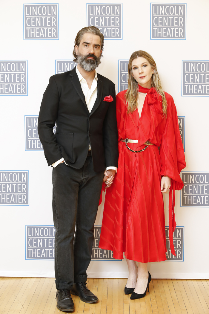 Hamish Linklater and Lily Rabe Photo