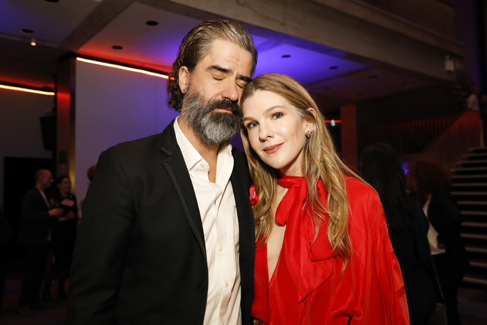 Hamish Linklater and Lily Rabe Photo