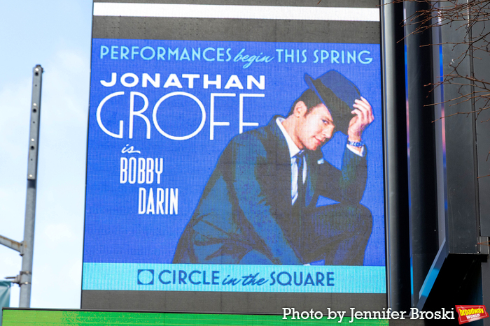 Up on the Marquee: JUST IN TIME Image