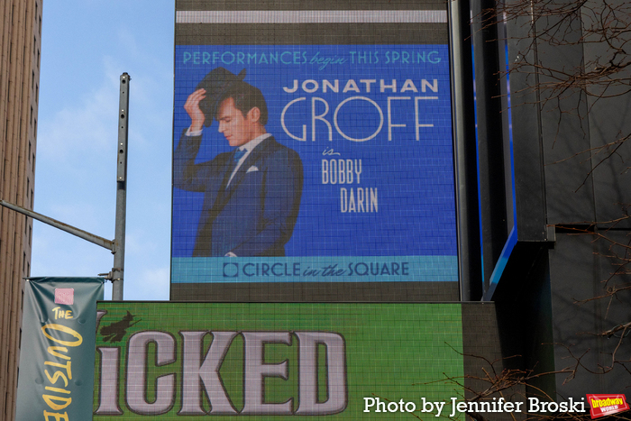 Up on the Marquee: JUST IN TIME Image