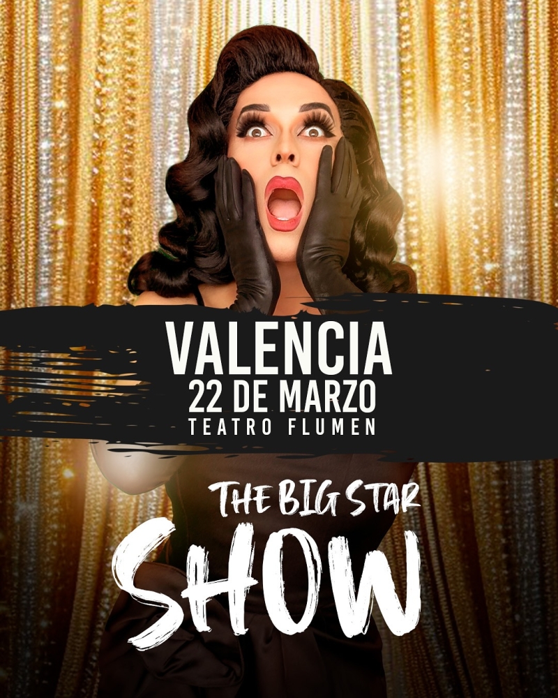 Sharonne ofrecerá una única función de THE BIG STAR SHOW en València  Image