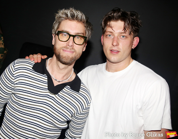 Lance Bass and Tom Francis  Photo