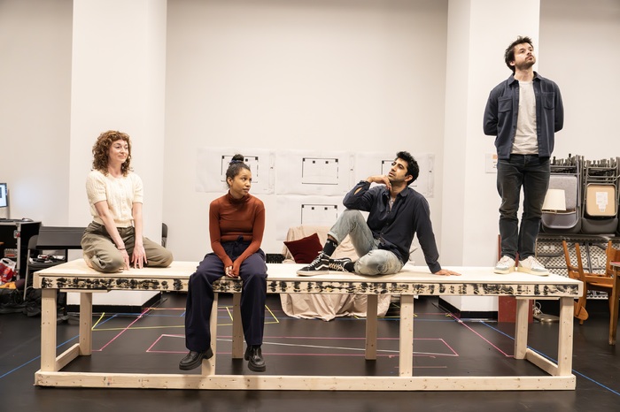 Photos: GLASS. KILL. WHAT IF IF ONLY. IMP Rehearsals at The Public  Image