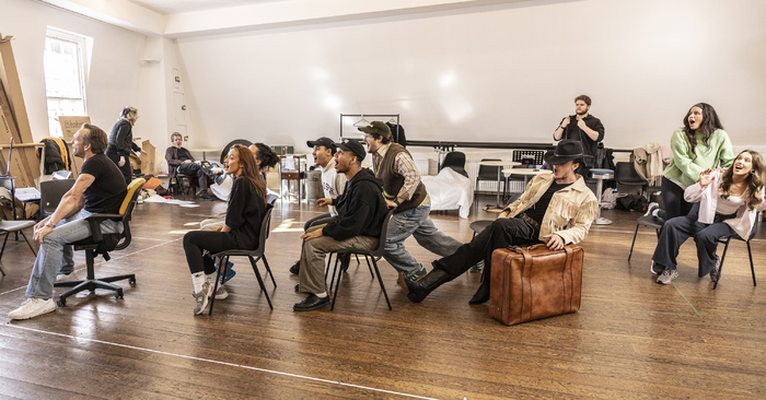 Photos: MIDNIGHT COWBOY – A NEW MUSICAL Cast in Rehearsals  Image