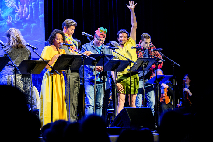 Nikki M. James, Andrew Rannells, James Wesley Jackson, Michael Urie and David Katz  Photo