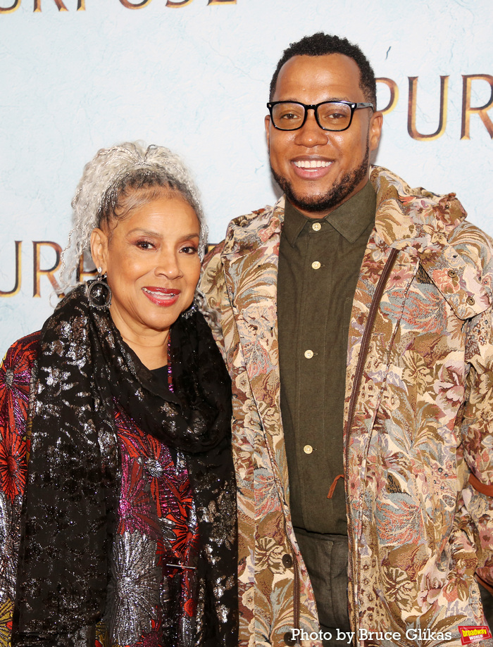 Director Phylicia Rashad and Playwright Branden Jacobs Jenkins at 