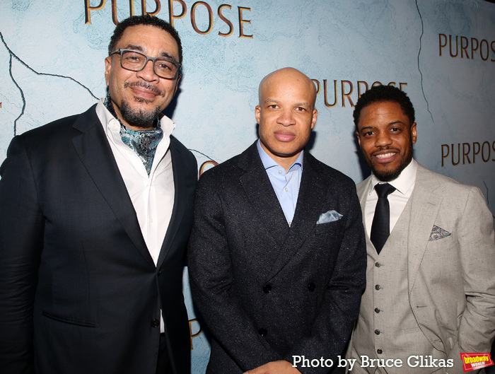 Harry Lennix, Glenn Davis and Jon Michael Hill Photo