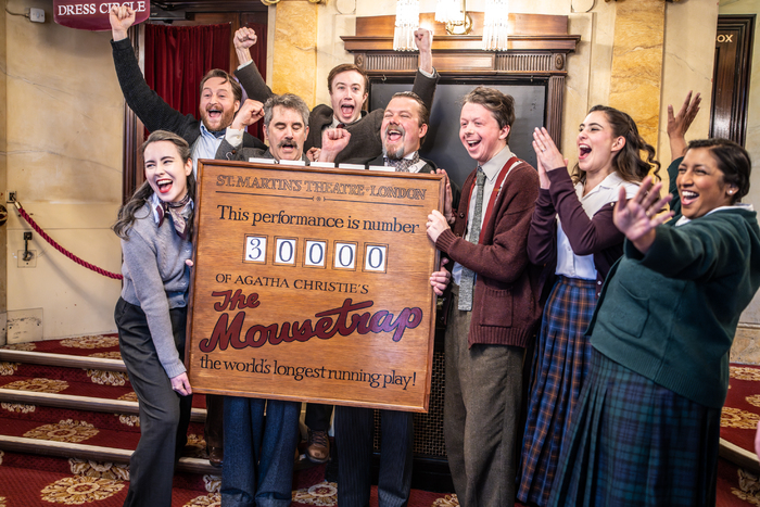 Photos: THE MOUSETRAP Celebrates Guinness World Record Breaking 30,000th Performance  Image