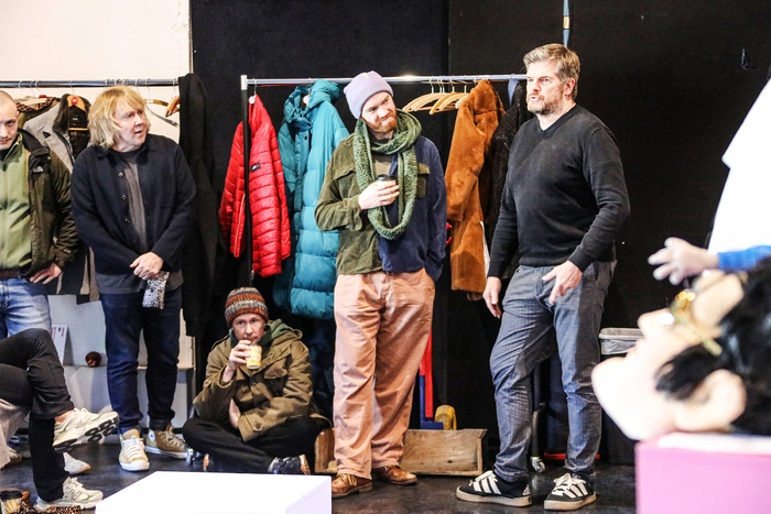 Photos: Upstairs at the Gatehouse Shares DEATH ON THE THRONE Rehearsal Photos  Image