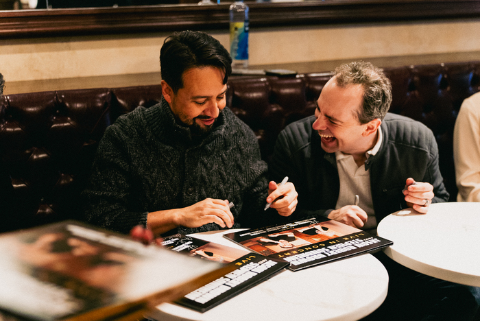 Photos: Jason Robert Brown, Lin-Manuel Miranda & More Sign Albums at Drama Book Shop  Image