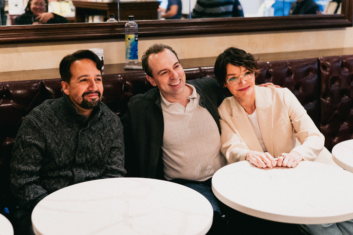 Photos: Jason Robert Brown, Lin-Manuel Miranda & More Sign Albums at Drama Book Shop  Image