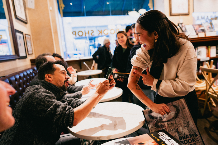 Photos: Jason Robert Brown, Lin-Manuel Miranda & More Sign Albums at Drama Book Shop  Image