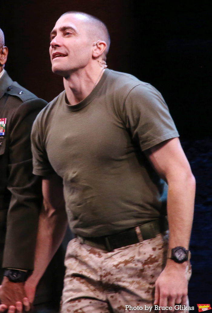 Photos: Denzel Washington and Jake Gyllenhaal at OTHELLO Opening Night Curtain Call  Image