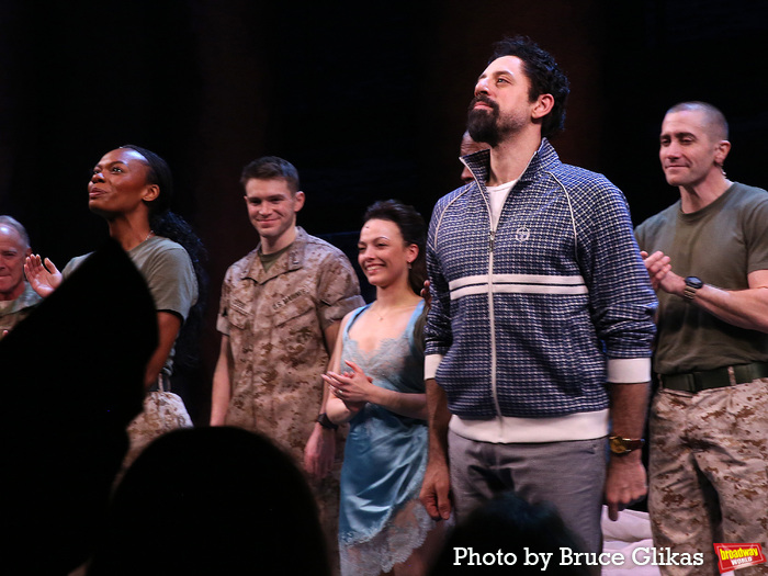 Photos: Denzel Washington and Jake Gyllenhaal at OTHELLO Opening Night Curtain Call  Image