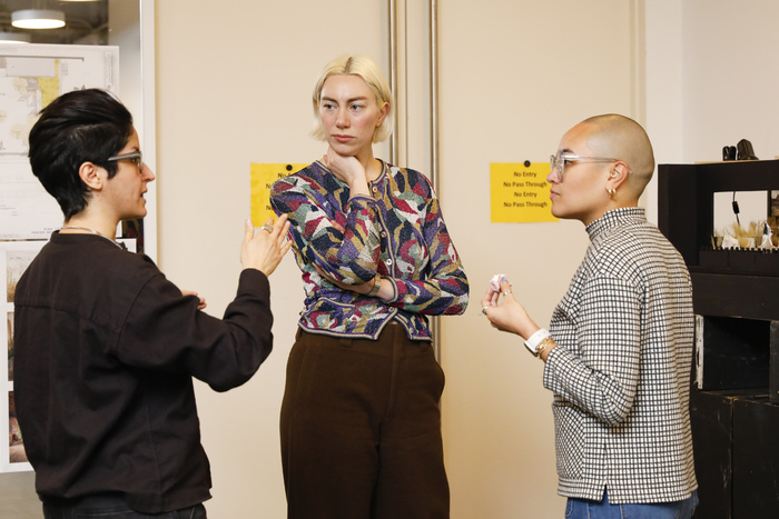 Photos: Inside Rehearsals for FIVE MODELS IN RUINS, 1981 Image