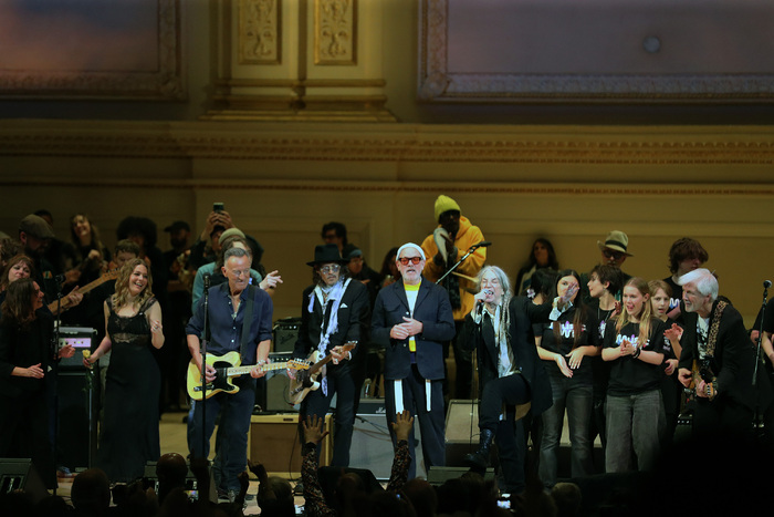Photos: Bruce Springsteen, Johnny Depp, & More Take Carnegie Hall Stage for Patti Smith Celebration Image