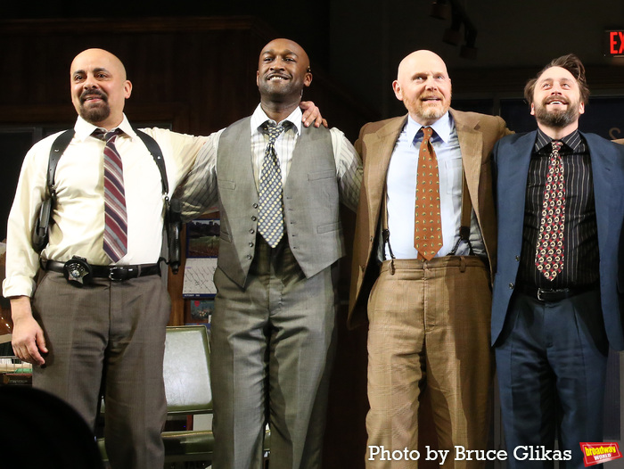 Howard W. Overshown, Donald Webber Jr., Bill Burr and Kieran Culkin Photo
