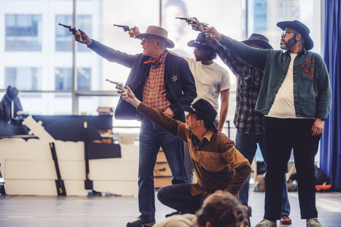 Photos: Inside Rehearsals for DEAD OUTLAW Image