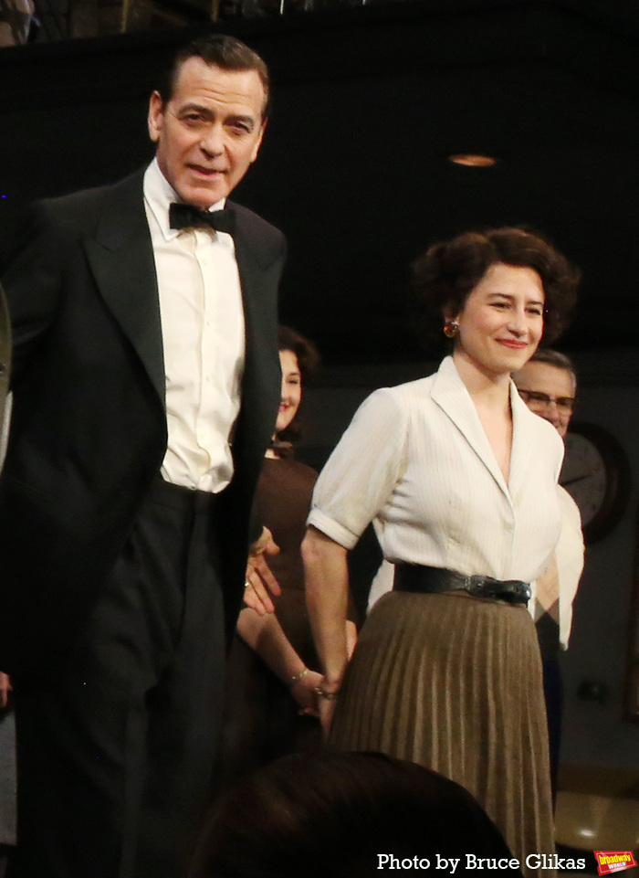 Photos: George Clooney and the Cast of GOOD NIGHT, AND GOOD LUCK Take Opening Night Bows Image