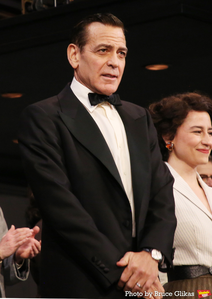 Photos: George Clooney and the Cast of GOOD NIGHT, AND GOOD LUCK Take Opening Night Bows Image