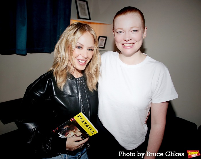 Photos: Kylie Minogue Visits Sarah Snook at THE PICTURE OF DORIAN GRAY Image