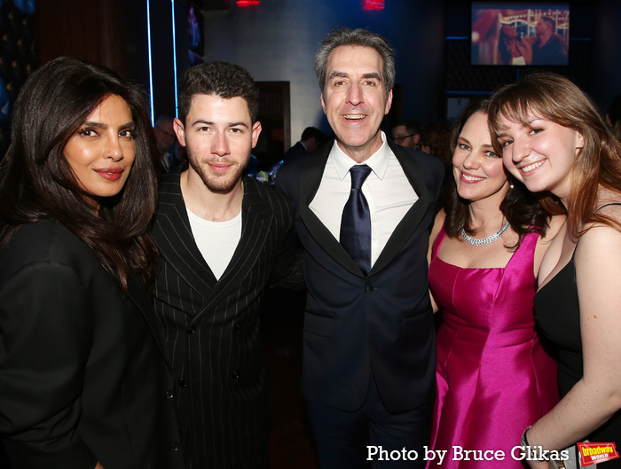 Priyanka Chopra, Nick Jonas, Jason Robert Brown, Georgia Stitt and Molly Brown Photo