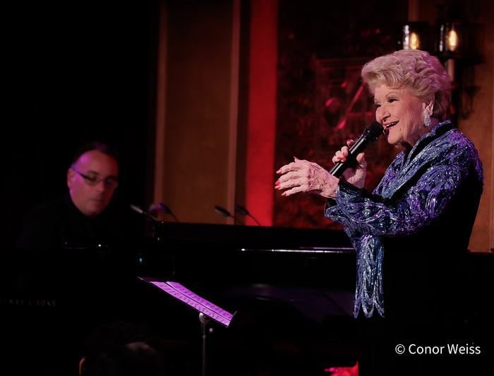Marilyn Maye and Tedd Firth. Photo credit: Conor Weiss Photo