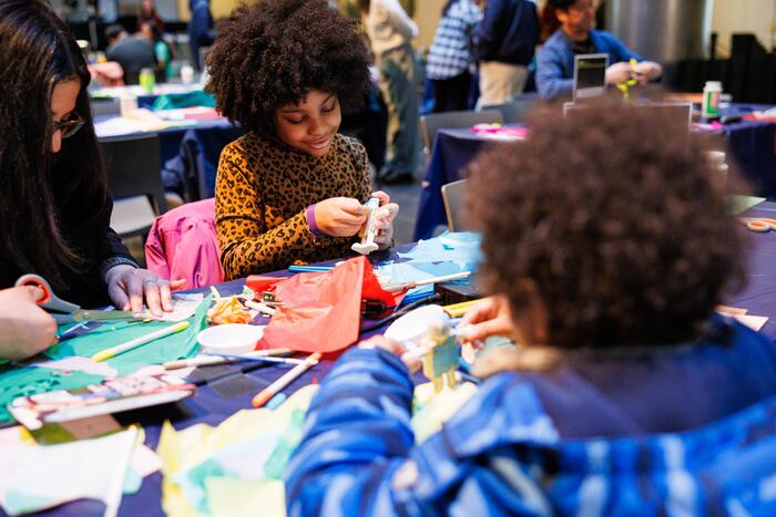 Photos: Lincoln Center’s Create-athon: Building a Boat With Clint Ramos Image